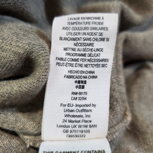 Free People Linen Hooded Peach Biker Cold Weather Heavyweight Zip Jacket - S - Picture 11 of 11